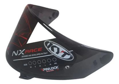 Viseira KYT NX Race Fumê Escuro