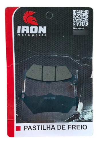 Pastilha de Freio Dianteira Iron BMW F 650 Gs 800 Gs Honda Cb 500 Yamaha Xt 660r