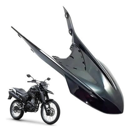 Paralama Dianteiro Paramotos Yamaha Lander 250 2020 a 2024 Preto Brilhante