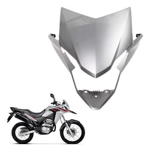 Suporte do Farol Paramotos Honda Xre 300 2020 a 2021 Prata