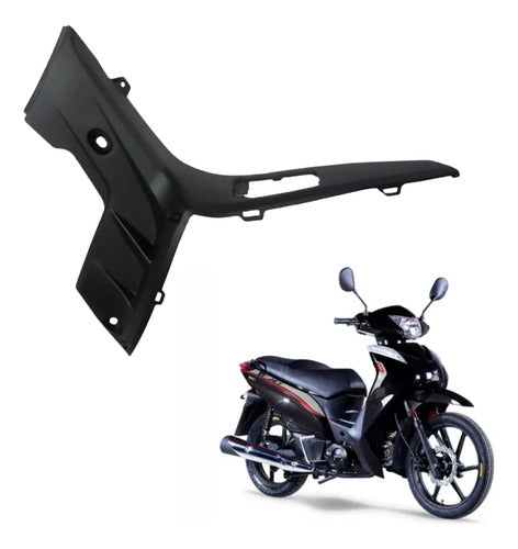 Carenagem Interna Direita Iron Shineray Jet 50 125 2020 a 2025 Preto