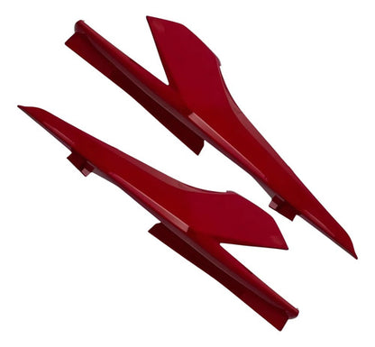 Kit Rabeta Lateral Completa Paramotos Honda Cg 160 Titan 2016 a 2024 Vermelho Guaraú