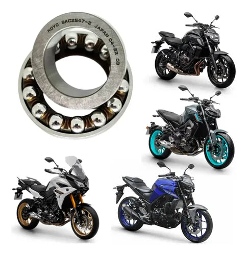 Rolamento da Caixa de Direção Yamaha Lander Ténéré Fazer 250 Tracer 900 Yzf-R3 Mt-03 Mt-07 Mt-09 Xj6