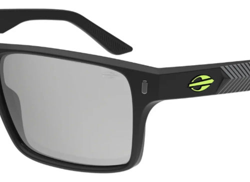 Oculos Sol Mormaii San Juan Preto Lente Cinza Quadrado San Juan Preto Cinza
