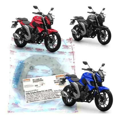 Disco de Freio Traseiro Yamaha Fazer Fz15 150 2023 a 2025 Fz25 250 2018 a 2025 Yzf-R15 2024 a 2025