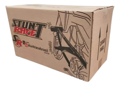 Protetor de Motor Stunt Race Cage Honda Cb 500f Cb 500x 2015 em diante Preto Fosco
