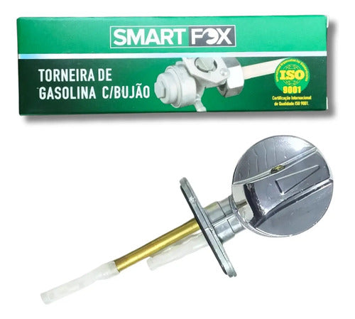 Torneira de Combustível com Bujão Smartfox Yamaha Factor 125 2000 a 2016