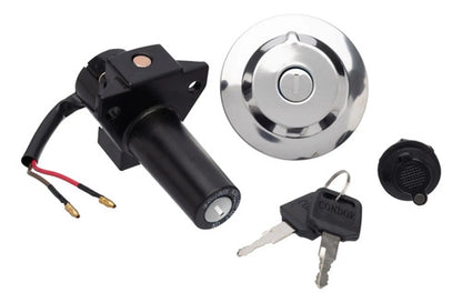 Conjunto de Travas com Chave de Ignição Condor Yamaha Factor Xtz 125 Fazer Factor 150