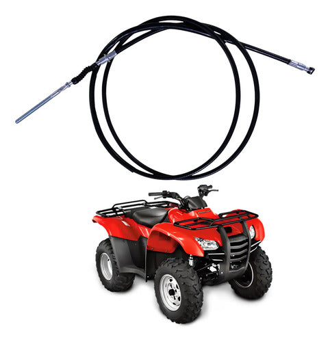 Cabo de Freio de Mão Iron Quadriciclo Honda Trx 420 Fourtrax 2007 a 2013