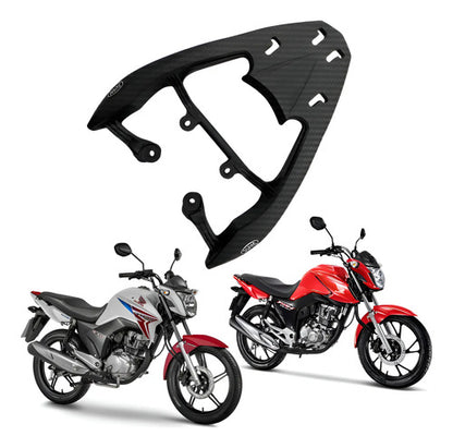 Suporte de Baú Bagageiro Scam Fiberforce Honda Cg 125 150 160 Titan Fan Start