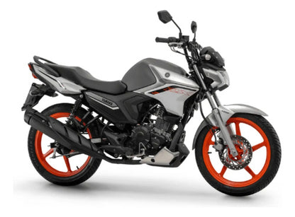 Adesivo Emblema Diapasão da Aba do Tanque Yamaha Factor Dx 150 2025 em diante Preto