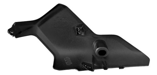 Spoiler do Motor Direito Yamaha Factor Dx 150 2025 Preto Metálico