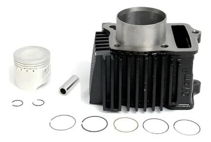 Kit Cilindro Pistão e Anéis Magnetron Honda Biz 100 1998 a 2005 Pop 100 2007 a 2008