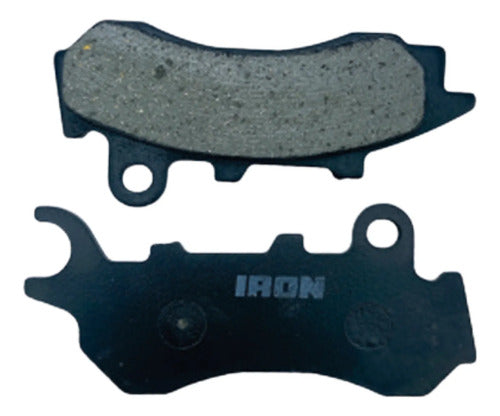 Pastilha de Freio Dianteira Iron Honda Cg 160 Titan Fan Start Cargo 2018 a 2025