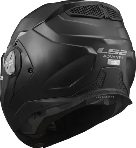 Capacete Escamoteável LS2 FF901 Advant X Solid Preto Fosco