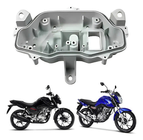 Carcaça Inferior do Painel Paramotos Honda Cg 150 Fan 2014 a 2015 Cg 160 Fan 2016 a 2023