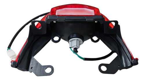 Lanterna Traseira LED Iron Shineray Jet 50 125 2014 a 2025