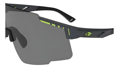 Óculos Solar Mormaii Grand Tour Preto Fosco M0143 Ciclismo Cor Cinza Cor Da Lente Rosa Desenho
