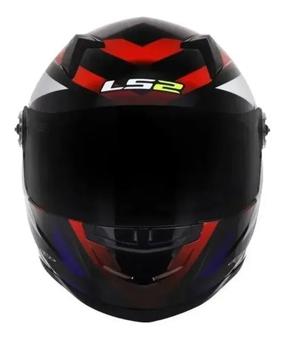 Capacete LS2 FF358 Starwar Branco Vermelho Tamanho 58/M