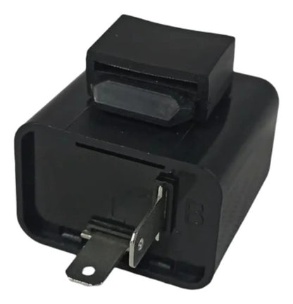 Relé de Pisca Smartfox Honda Pop 100 Biz 125 Cg Bros 160 Titan Pop 110i 12V 2 Pinos