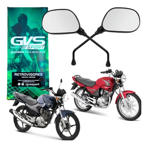 Par de Retrovisores GVS Yamaha Factor 125 2000 a 2017