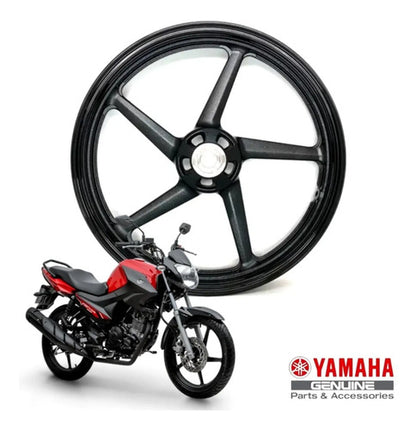 Roda Liga Leve Dianteira Yamaha Factor 125 2019 em diante Factor Fazer 150 2019 a 2025 Aro 18