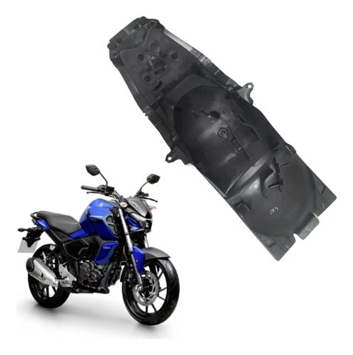 Paralama Traseiro Yamaha Fazer Fz15 150 2023 a 2025 Preto