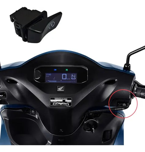 Interruptor de Partida Iron Honda Biz 125 Biz 110i 2018 a 2025
