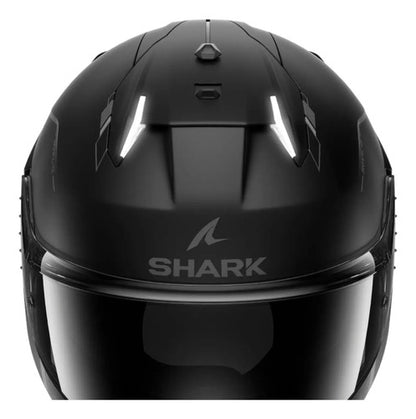 Capacete Shark Skwal i3 Blank com Óculos Solar Interno Preto Fosco