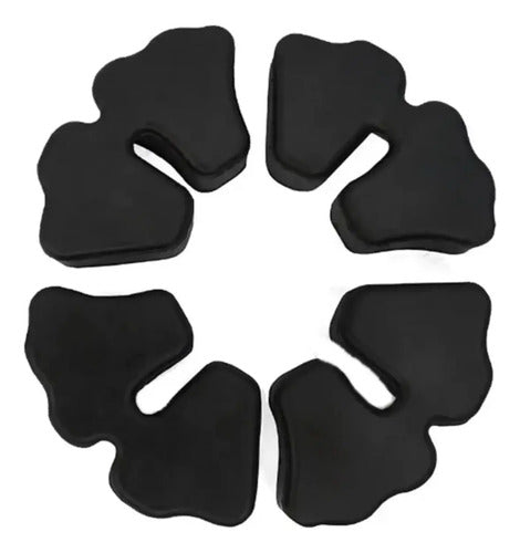 Jogo de Buchas do Coxim da Coroa Smartfox Honda Cbx 250 Twister Cb 300r Cb 250f Twister 4 Peças