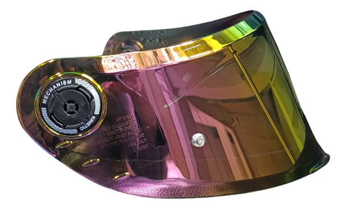 Viseira MT Helmets V-14B Targo S Axxis Hummer Revo 2 mm Rosa