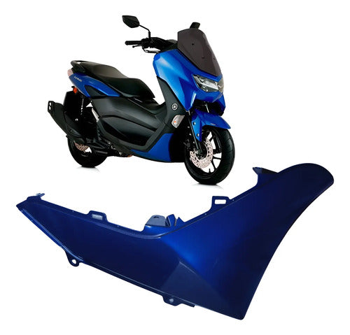 Moldura da Tampa Lateral Direita Yamaha Nmax 160 2021 a 2023 Azul