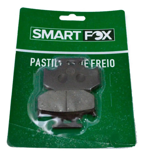Pastilha de Freio Traseira Smartfox Yamaha Crosser 150 Lander Fazer Ténéré 250