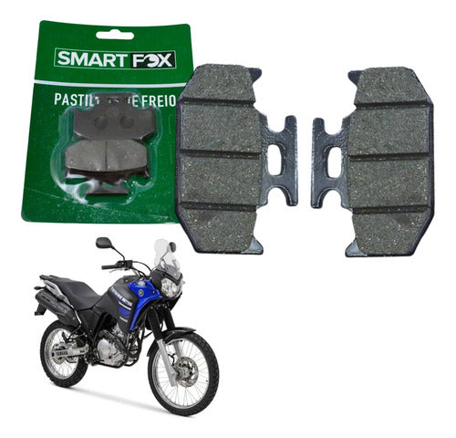 Pastilha de Freio Traseira Smartfox Yamaha Crosser 150 Lander Fazer Ténéré 250