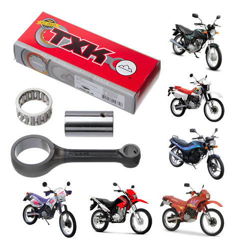 Biela Completa TXK Honda Cg Xlr Bros 125 Cbx 200 Strada Nx 200 Xr 200r