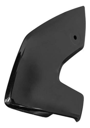 Bananinha Carenagem Lateral do Farol Esquerda Yamaha Factor Dx 150 2025 Preto Metálico