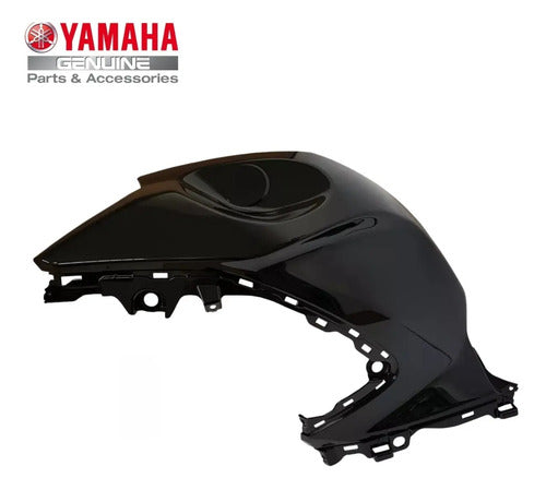 Capa do Tanque Esquerda Yamaha Fazer Fz25 250 2018 a 2024 Preto Brilhante