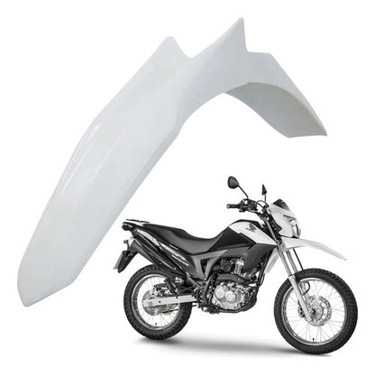 Paralama Dianteiro Paramotos Honda Bros 160 2015 a 2021 Branco
