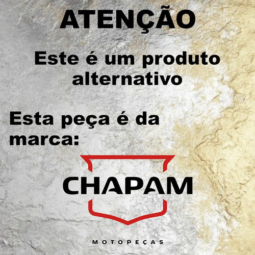 Protetor de Motor com Pedaleira Chapam Yamaha Tracer 900 Mt-09 Preto Fosco