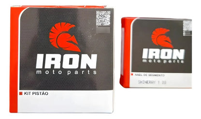Kit Pistão com Anéis e Pino para 70 cc Iron Shineray Jet 50 1,00 mm