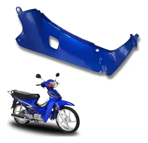 Carenagem Aba Lateral Interna Direita Iron Shineray Phoenix 50 2011 a 2019 Azul