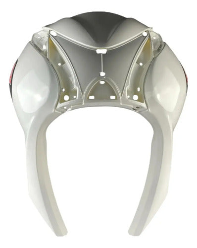 Carenagem Frontal Iron Shineray Jet 50 2020 a 2025 Jet 125 2023 a 2025 Branco