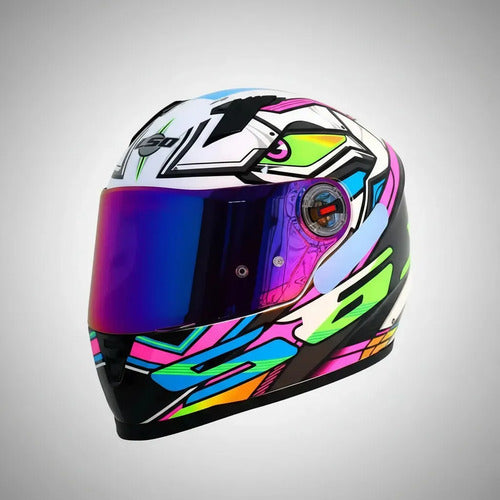 Capacete LS2 FF358 Xdron Rosa Brilhante