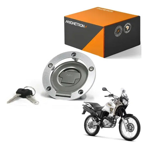 Tampa do Tanque de Combustível com Chave Magnetron Yamaha Ténéré 250 2011 a 2015