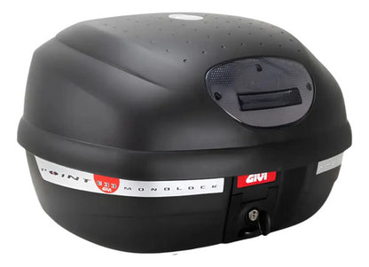 Bauleto Baú Traseiro Givi E33NT Point Monolock 33 Litros Lente Fumê