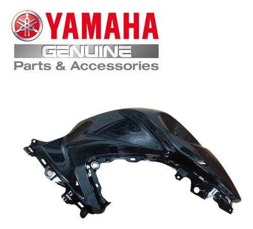 Carenagem Capa do Tanque Direita Yamaha Fazer Fz25 250 2018 a 2024 Preto Brilhante
