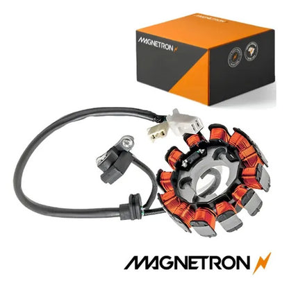 Magneto Estator com Bobina de Pulso Magnetron Honda Xre 190 2016 a 2023