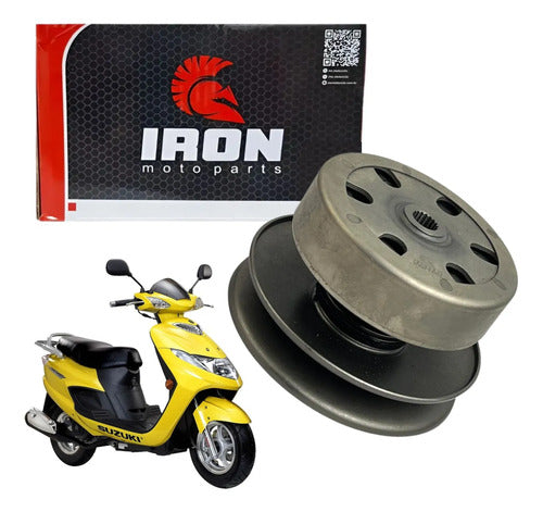 Embreagem Secundária Completa Iron Suzuki Burgman 125 2011 a 2018