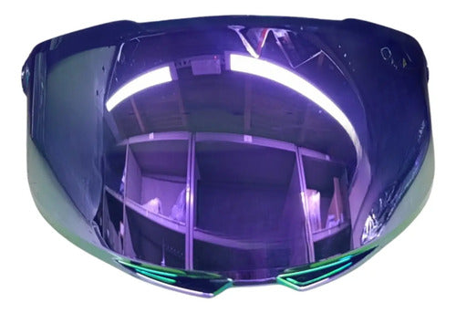 Viseira MT Helmets V-28B Stinger 2 Thunder 4 Braker Revo Roxo
