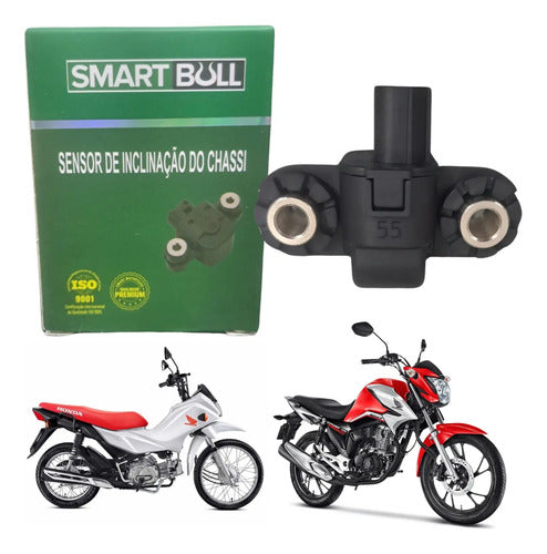 Sensor de Inclinação do Chassi Smartfox Honda Cg 160 Titan Fan Pop 110i 2016 a 2025